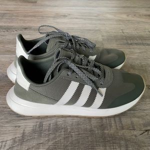 Adidas Green Sneakers Size 8